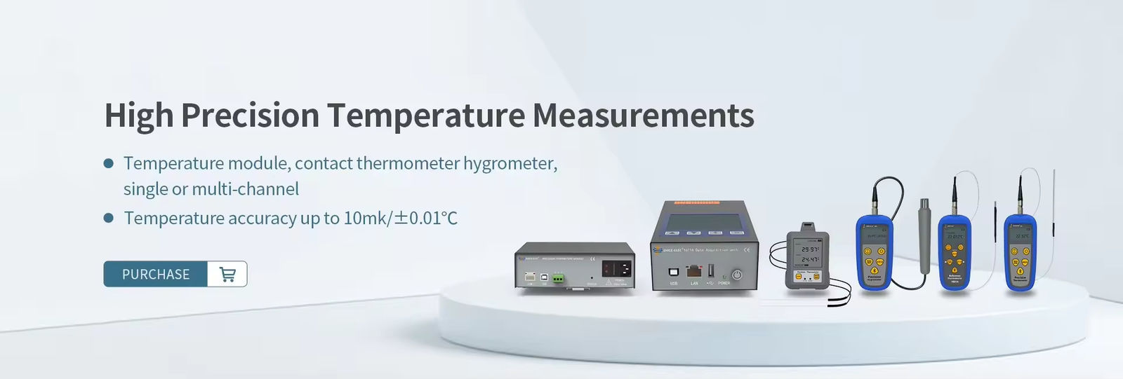 Temperatuurmeter voor één kanaal