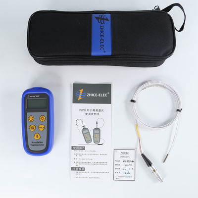 Digitale thermometers met thermocouple van het type T voor het meten van de temperatuur