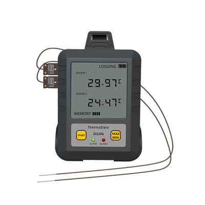 T-type thermocouple data logger voor voedsel- en medicijnopslag koelkast omgevingstemperatuur monitoring