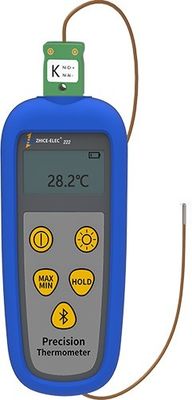 Handheld industriële thermocouple thermometer -40 150C meetbereik 206g Probe uitgesloten