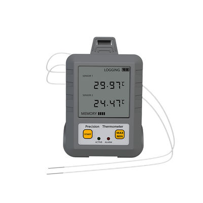 Op maat gemaakte ondersteuning Zhice 223 High Precision Digital Dual Channel Temperature met sonde