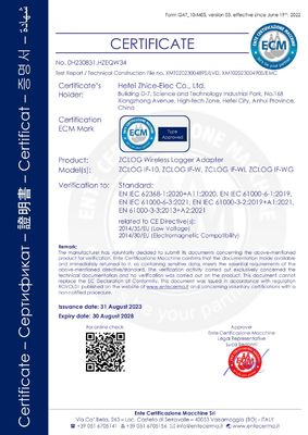 ODM Waterproof draadloze data logger voor farmaceutische sterilisatie GMP-verificatie