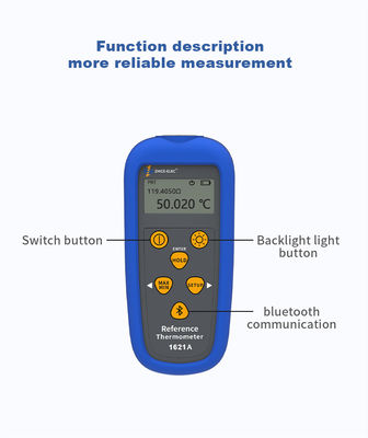 Ondersteuning op maat RTD NTC K T Type Temperatuurkalibrator Thermometer voor industriële