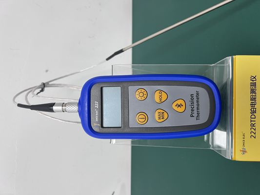 Industrieel enkelkanaal PT100 PT1000 RTD-thermometers met hoge nauwkeurigheid