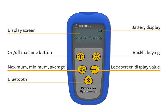 SMS-alarmrecorder Incubator Temperatuur- en luchtvochtigheidsmeter Gebruikersvriendelijke sensor
