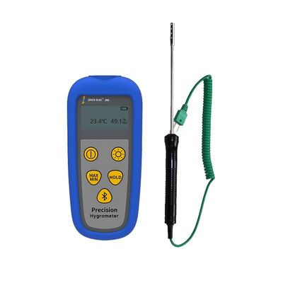Grijze WiFi-pc verbonden RTD NTC TC-temperatuurtestmeter met 1,8 inch LCD-display