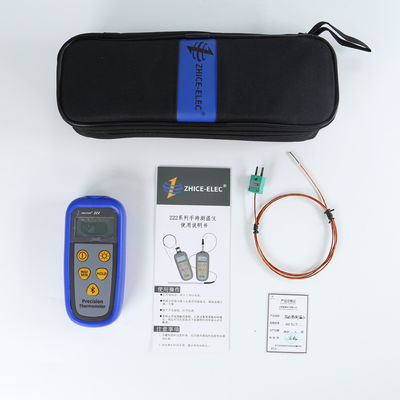 Grijze WiFi-pc verbonden RTD NTC TC-temperatuurtestmeter met 1,8 inch LCD-display