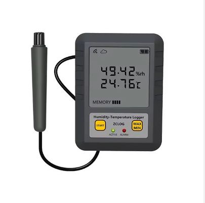 Lcd-display data logger voor de farmaceutische industrie met temperatuur- en vochtigheidssensor