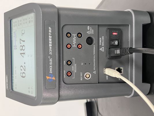 50-660°C Hoog nauwkeurige droge blokkalibrator voor kalibratie van veldtemperatuur