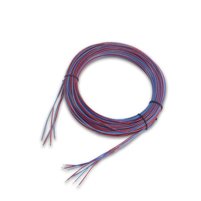 Metalen thermocouple met zeven kernen type T met dubbele isolatie en PFA waterdicht
