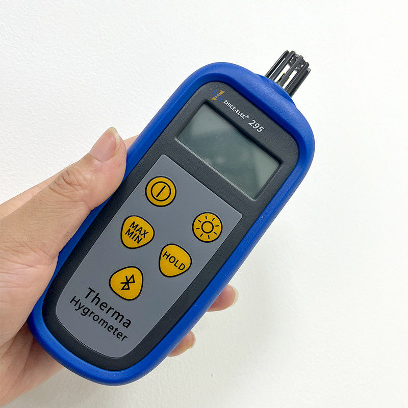 LCD-digitaal scherm Draagbare temperatuur- en luchtvochtigheidsmeter met sensor