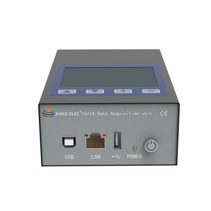 Handheld draagbare 16-kanaal dataverzamelingseenheid voor temperatuurscanning ter plaatse