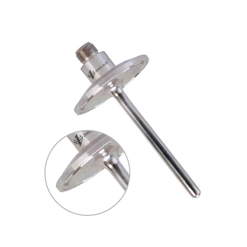 Hoogprecisie industriële sanitaire 4-draad PT1000 PT100 RTD PRT-sonde voor temperatuurcontrole